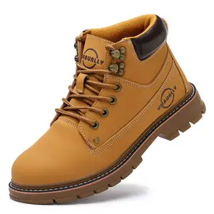 SEAMRAY FZ-260 Zapatos De Seguridad Hombre High Cut Woodland Shoes Men Safety Shoes Caterpillar