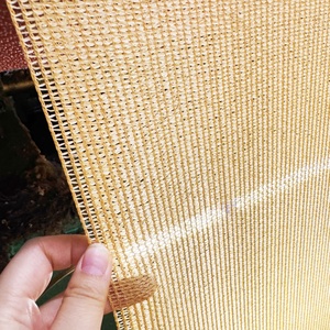 قماش الشراع المستطيلي الثقيل البيج HDPE الظل الشمس للفناء في الهواء الطلق حديقة حمام سباحة تقنية المنسوجة لفة تعبئتها - Product Image 5