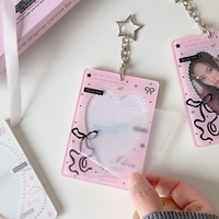 Étui rigide en acrylique avec impression UV pour protection d'affiches Polaroid de 3 pouces – Idéal pour les fans d'anime et de dessins animés