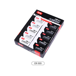 <span class=keywords><strong>Gomme</strong></span> à effacer portable Soododo 2b pour bureau, <span class=keywords><strong>dessin</strong></span>, blanc, noir, examen, papeterie, apprentissage, croquis - Product Image 6