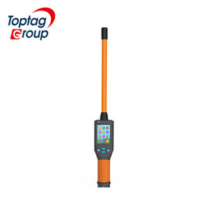 휴대용 <span class=keywords><strong>RFID</strong></span> 동물 칩 리더 롱 스틱 마이크로칩 스캐너 강아지 애완동물용 134.2khz 내구성 있는 ABS 소재로 제작 - Product Image 6