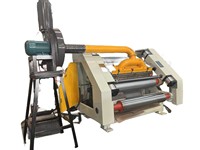 Máquina corrugada caja de cartón máquinas semiautomáticas línea de producción de cartón corrugado de una cara