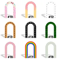 Arche de bienvenue en métal, support de toile de fond, cadre robuste de 32 mm, décoration pour mariage, anniversaire, Quinceañera, photomaton, fête
