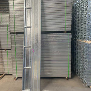 Bon <span class=keywords><strong>prix</strong></span> planches d'échafaudage en acier revêtues <span class=keywords><strong>de</strong></span> zinc 1.0-2.0mm épaisseur Construction utiliser Derfon marque poinçonnage espacement échelle pièces - Product Image 4