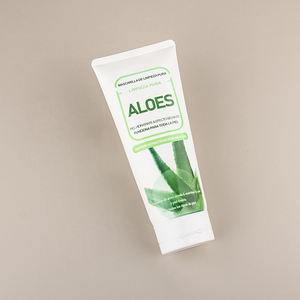 Tube souple en plastique de 180g pour <span class=keywords><strong>gel</strong></span> d'<span class=keywords><strong>aloe</strong></span> <span class=keywords><strong>vera</strong></span>, avec bouchon à clapet, idéal pour nettoyant, lotion corporelle, crème pour les mains, distributeur de soins de la peau - Product Image 4