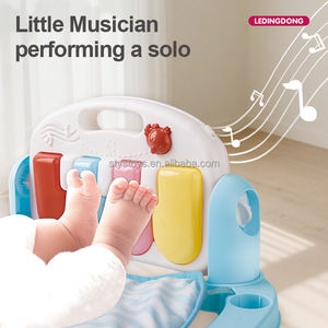 Estera de juego de música para actividades de bebé, manta de juego, Pedal, <span class=keywords><strong>Piano</strong></span>, estera de gateo para gimnasio, juguetes educativos para edades tempranas - Product Image 3