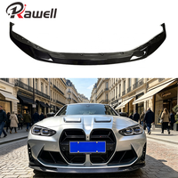 Lame avant / séparateur avant en fibre de carbone sèche style R pour BMW G80 M3 G82 G83 M4 2021+ (1 pièce)