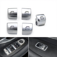 Remplacement du capuchon du bouton de commande de la fenêtre de la porte de voiture W205/W253/W213/W293/W222 pour Mercedes Benz Classe C/E/GLC/S, matériau PC+ABS