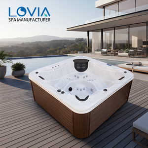 Venta al por mayor: Nuevas tendencias en jacuzzis para exteriores, bañeras de hidromasaje, spa con masaje acuático, jacuzzi estadounidense Balboa con solución, distribuidor. - Product Image 1