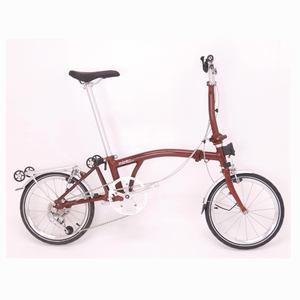 Bicicleta Plegable MINT de 16 Pulgadas y 6 Velocidades, Cuadro de Aleación de Aluminio BOB A6 Mintparts, Bicicleta Plegable Ligera, Mini Bicicleta Plegable de Tres Pliegues - Product Image 1