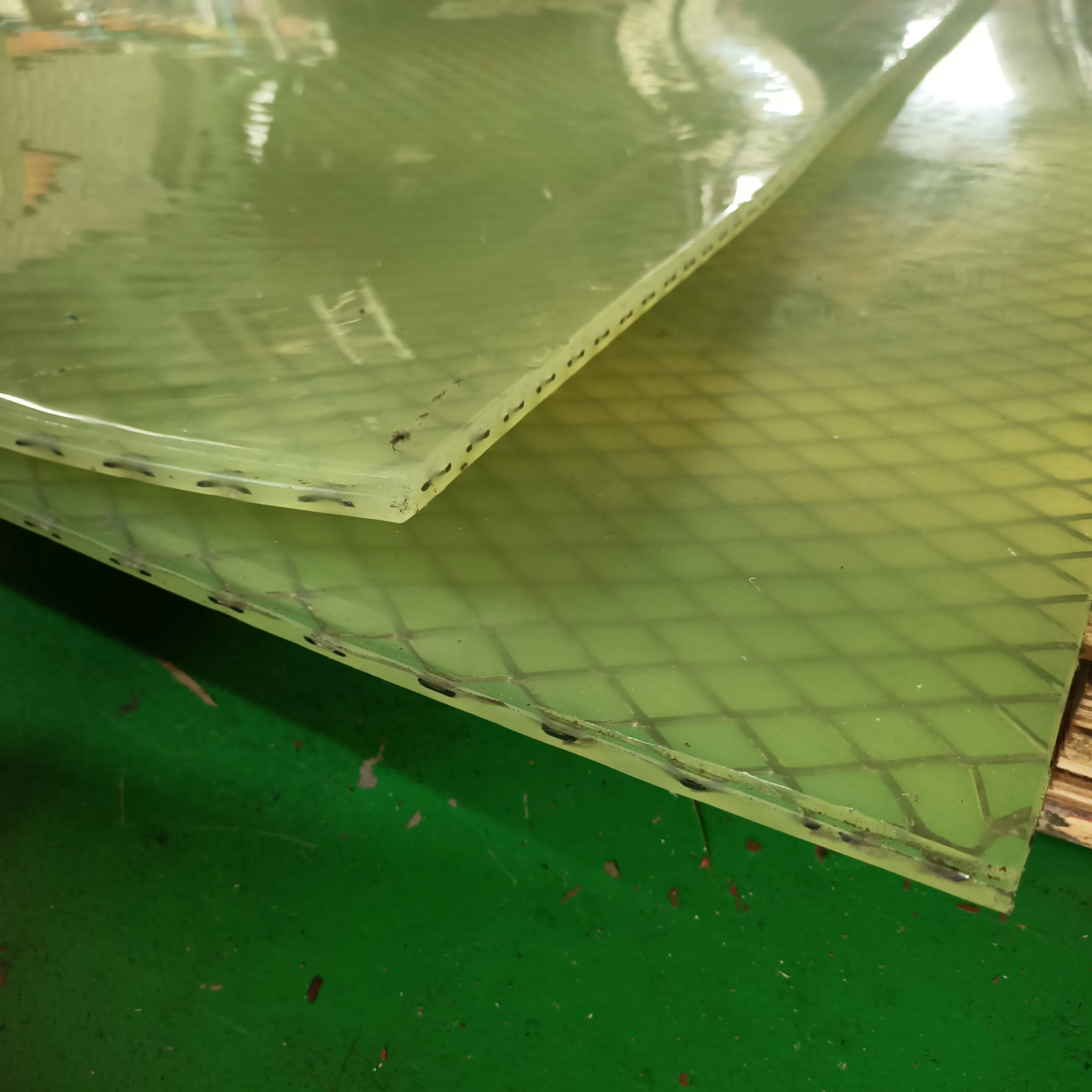 Tablero de revestimiento resistente al desgaste hecho en fábrica Hoja de poliuretano Placa de PU Hojas de alta durabilidad
