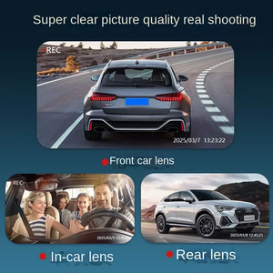 Caméra embarquée 1080P HD WiFi DVR Écran TN 3 pouces 110 °   Carte TF Angle 32G avec date et heure, large plage de température - Product Image 4