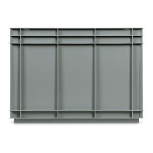 Fami Euro Box Caja de plástico de 600x400x423mm con asas cerradas y fondo liso - Product Image 3