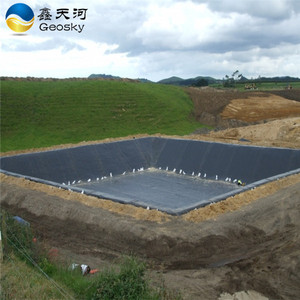 Geomembrana de HDPE para Estanque de Peces, Membrana Antifiltración Ampliamente Utilizada en la Construcción de Proyectos de Conservación de Agua y a Prueba de Humedad - Product Image 3