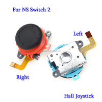 Joystick de efecto Hall azul naranja para Nintendo Switch 2 NS2 Joycon Controller Izquierda Derecha 3D Joystick analógico Rocker para Switch 2