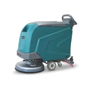 Commercial Battery Operated Single Disc Brush Tile Cleaning Equipment Auto Floor Cleaner Scrubber Machine