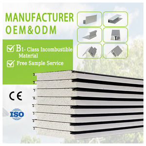 Yapı malzemeleri için 50mm 70mm 75mm 100mm Eps su geçirmez dış duvar panelleri dış duvar panelleri - Product Image 5