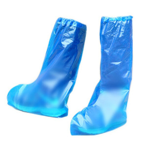Thickened, long disposable boot covers for men and women, outdoor rainproof, waterproof, non-slip rain <b>shoe</b> covers, outdoor - Product Image 5