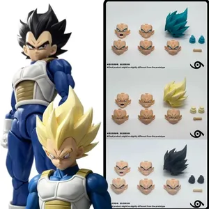 Drag Ball SHF <span class=keywords><strong>Vegeta</strong></span> Customized Head Sculpt Compatible Body 2.0, 3.0, Pack d'accessoires Damo <span class=keywords><strong>Vegeta</strong></span> - Product Image 2