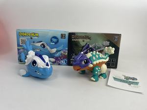 Trẻ em giáo dục Mô hình động vật khối lập phương 3x3x3 vui vẻ sáng tạo mới sinh viên khủng long mosasaurus người ngoài hành tinh ma thuật khối lập phương - Product Image 6