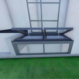 Custom Insulated Double Glazed Motorized Remote Control Waterproof Skylight Roof <strong>Window</strong> for Hotel Atrium Villa <strong>Stairwell</strong> - Product Image 6