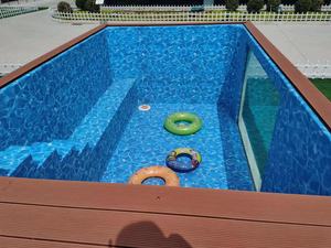 Conception de <span class=keywords><strong>maison</strong></span> blanche prête à l'emploi pour appartement d'hôtel Conteneur modifié magnifiquement conçu Vente de piscine <span class=keywords><strong>sur</strong></span> matériau en acier - Product Image 5