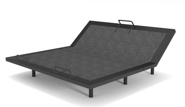 Modern Smart Metal Adjustable Bed Base with Split Design Quiet Motor Headboard Handles for Enhanced Bedroom Comfort Durable Use