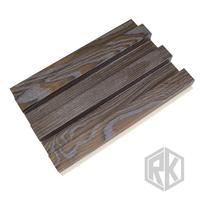 Matériaux composites en bois plastique, panneaux muraux de maison préfabriqués, vente de blanc, personnaliser, construction en WPC