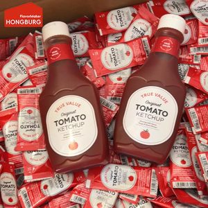 Ketchup de tomate OEM à faible MOQ, 9g, 340g en vrac, sachet, bouteille, sac, briquet, emballage aseptique, prix usine bas - Product Image 1