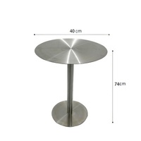 Table basse transparente pliable en acier inoxydable, design moderne et simple, pour salon, inspirée des salons de thé à succès sur internet