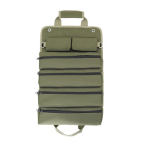 Sac à dos à outils OEM, 6 poches zippées, léger, pliable, sangle réglable, 32x11x11cm, organiseur d'outils portable pour mécaniciens