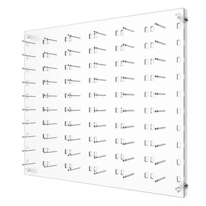 Nhà máy tùy chỉnh <span class=keywords><strong>Wall</strong></span> <span class=keywords><strong>Mount</strong></span> Acrylic quang khung hiển thị với phần cứng - Product Image 5