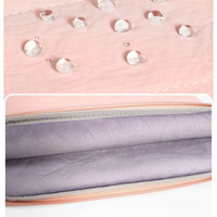 Funda acolchada para portátil, resistente al agua, minimalista, a prueba de golpes, bolso de mano para portátil, bolsa de almacenamiento para portátil de negocios