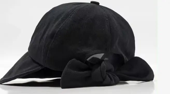 قبعة على شكل لسان بطة تغطي الوجه في الهواء الطلق على الموضة للسيدات