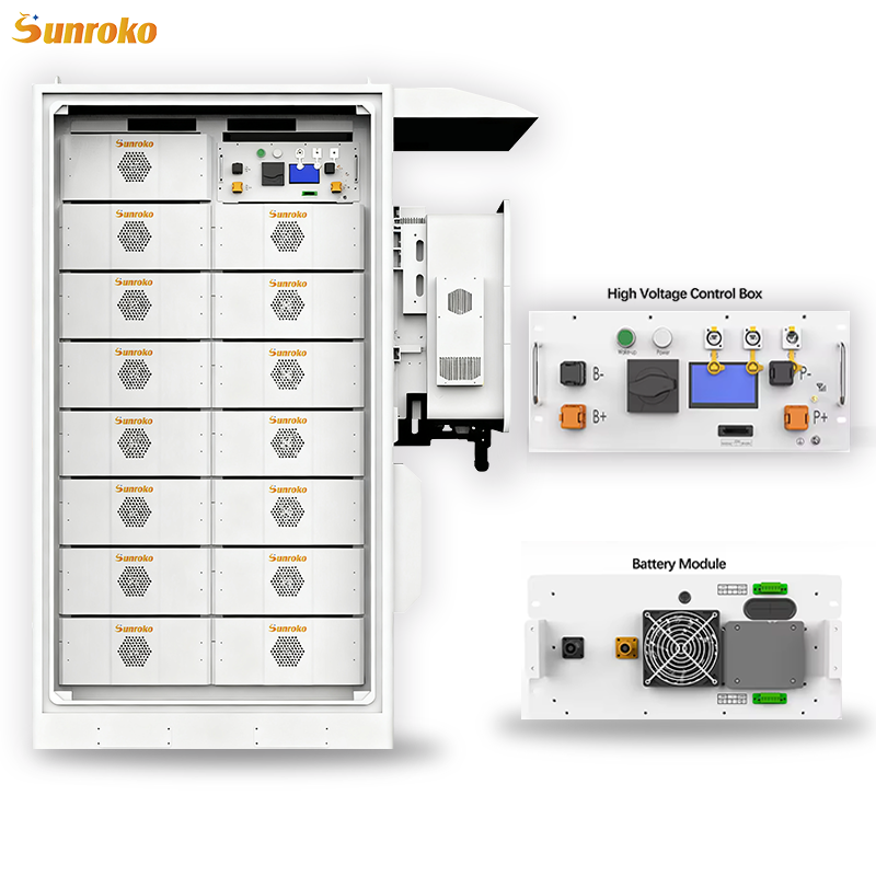 Sunroko Deep Cycle Lifepo4 Lithium Battery Pack 112Kwh 160Kwh 200Kwh ...