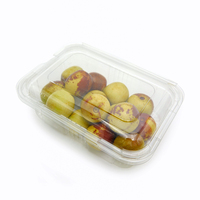 Confezione Monouso in Plastica PET per Asporto di Prodotti Agricoli Freschi