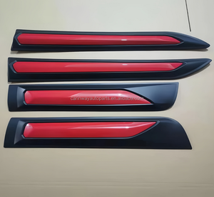 Embellecedor de puerta de coche, Panel de moldura de carrocería de puerta, Placa de protección de puerta, accesorios de carrocería para Toyota Hilux Revo Rocco 2021 - Product Image 4