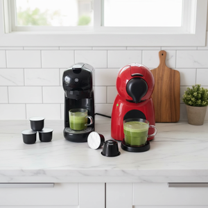 Cápsulas de Café Matcha para <span class=keywords><strong>Dolce</strong></span> <span class=keywords><strong>Gusto</strong></span>, Sabores Dulces de Coco, Vainilla y Caramelo, Cápsulas de Matcha Cafeinadas, Empaque OEM - Product Image 4