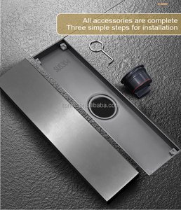 Grille de drainage de sol en acier inoxydable robuste pour lavage de <span class=keywords><strong>voiture</strong></span>, personnalisée, pour garage extérieur, encastrée, 300 x 70 mm, 40 cm, 50 cm, 1000 mm x 1000 mm - Product Image 1
