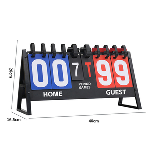 Tableau d'affichage numérique portable en gros, tableau de bord de gardien de score de <span class=keywords><strong>ping</strong></span>-<span class=keywords><strong>pong</strong></span> pour les sports de football de tennis, pour les jeux, - Product Image 1