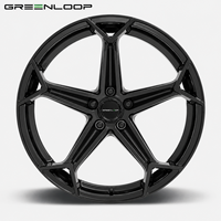 Velg Mobil Penumpang Greenloop Custom Forged 18 19 20 21 22 Inch, Ringan, dari Aluminium Alloy untuk Performa Tinggi Pro
