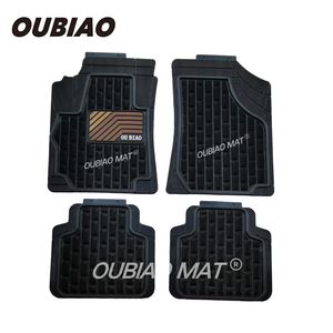 Ensemble complet <span class=keywords><strong>de</strong></span> <span class=keywords><strong>tapis</strong></span> <span class=keywords><strong>de</strong></span> voiture universels en PVC, imperméables, antidérapants, tous temps. - Product Image 2