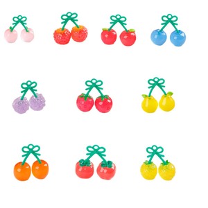 Lanshuo Resin Cherry Jewelry <b>DIY</b> <b>Kit</b> Lifelike Simulation Art Collectible Decorations - Product Image 5
