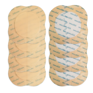 Silikon sakrum köpük pansuman 6 "x 6" Bordered yapıştırıcı sakral köpük soyunma yumuşak yatak boğaz bandajları yara bakım ürünleri - Product Image 6