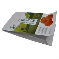 Sacs d'emballage en papier octogonaux personnalisés et scellés pour les produits secs, les chips de pommes de terre et le bœuf séché, en différentes tailles