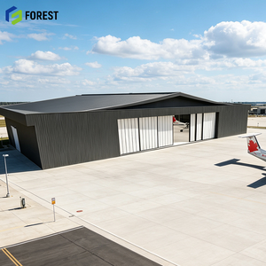 Hangar de Aviones de Acero Prefabricado de Alta Resistencia y Gran Altura, Edificio Modular para Depósito de Aviación Industrial Pesada - Product Image 1