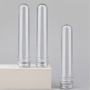 Câbles de données USB de haute qualité, conteneur de stockage, bocaux à bonbons en plastique transparent de qualité alimentaire, tubes à essai en PET avec couvercle en aluminium argenté - Product Image 6