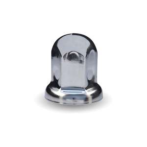 Couvercle d'écrou de roue de camion en acier inoxydable, 2 pièces, 33mm, pour écrous de roue de camion - Product Image 1