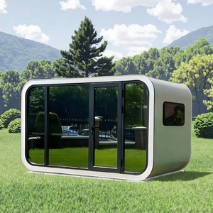 <span class=keywords><strong>Casa</strong></span> contenedor de cápsula espacial móvil de lujo con baño de cocina de dormitorio y diseño de doble piso para acampar al aire libre - Product Image 6