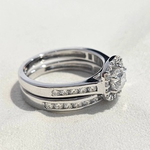 Luxury Iced Out VVS <b>Diamond</b> Hip Hop Engagement Wedding <b>Ring</b> 925 Sterling Silver Brilliant Cut IGI Certified - Product Image 2